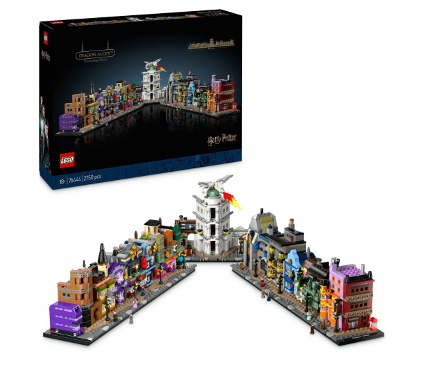 LEGO Harry Potter 76444 Magiczne sklepy na Ulicy Pokątnej - 1284244 - zdjęcie